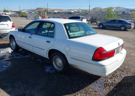 2000 Mercury Grand Marquis Ls из США, поврежденный, VIN 2MEFM75W7YX672234
